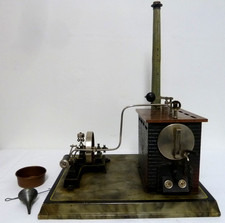 Bing f. Vedes Dampfmaschine liegender gekammerter Kessel ca 1920 original Top