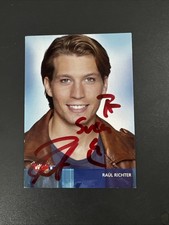 Raul Richter - gzsz   - Autogrammkarte - RTL - Handsigniert
