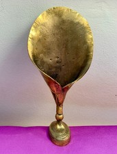 PAUL WUNDERLICH - Original Bronzeskulptur "BLATTLEUCHTER"