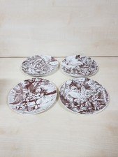 4 Wandteller Bücherbund