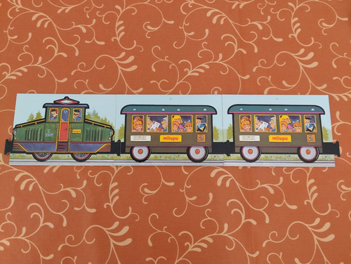 Milupa puzzle zug teilig - puzzle,