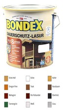 Bondex Dauerschutzlasur Dickschichtlasur Farbwahl 4L BEULE Holzlasur