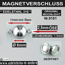 Magnetverschluss Kugel Magnet