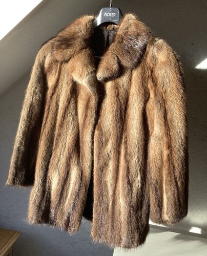 Hochwertige bisam pelz jacke - bisam,