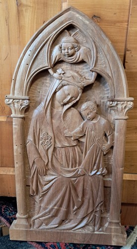 Mutter gottes mit kind holz - gottes,