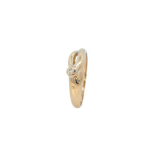 Ring bicolor 585 14 - 14, karat