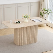 Rechteckig Esstisch aus MDF