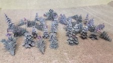 Modelleisenbahn H0 Landschaftsbau Tannenbäume 70er Jahre