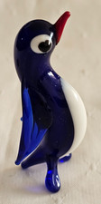 Glasfigur Miniatur - Pinguin -
