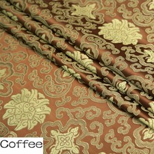 Blumen Jacquard Damast Stoff