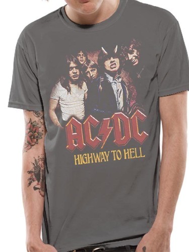 Acdc shirt highway hell - t-shirt,
