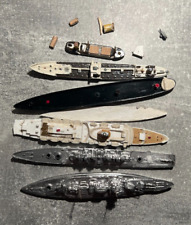 Schiffsmodelle Konvolut selbstgebaut Größe ca 6-16cm gebraucht für Bastler