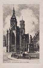 Stuttgart, Stiftskirche und