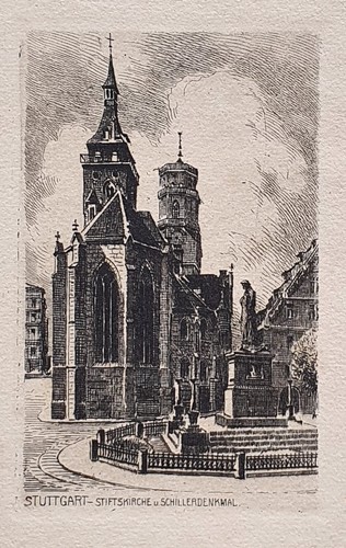 Stuttgart stiftskirche und - stiftskirche,