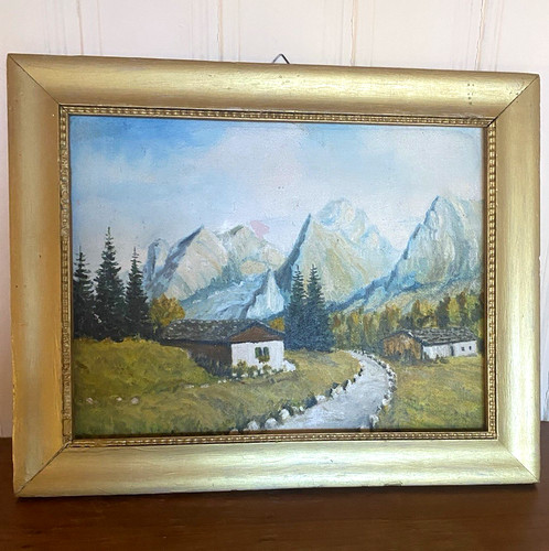 Alte ölgemälde mit - alte,