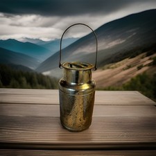 Alte Antik Milchkanne Kupfer 