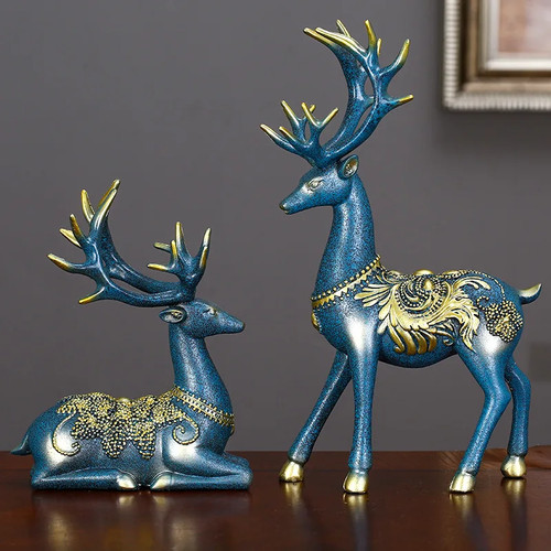 Elegante hirsch figur deko - hirsch,