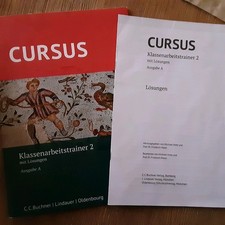 Latein Cursus Klassenarbeitstrainer 2 mit Lösungen - Ausgabe A