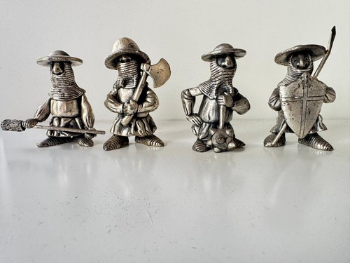 Peltro italy figuren - italy, 4x