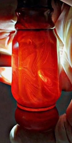 Art deco cherry amber bakelite - deco,