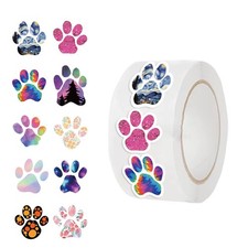 Aufkleber Pfoten 50 Stück