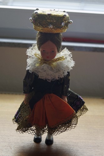 Trachtenpuppe hochzeitstracht - trachtenpuppe,