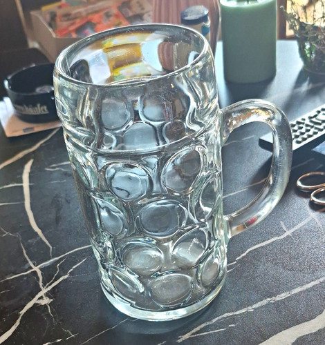 Bierkrug glas transparent - glas,