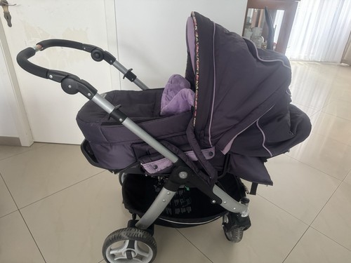 Teutonia kinderwagen lila - teutonia, kinderwagen,