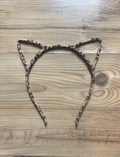 Katzenohren Haarreif Leopard