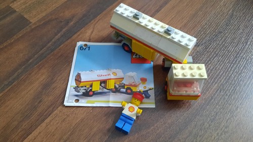 Lego 671 tanklaster shell mit - lego,