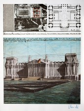 Christo wrapped reichstag - wrapped,
