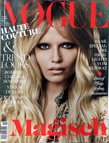 Vogue magazine germany october - magazine,