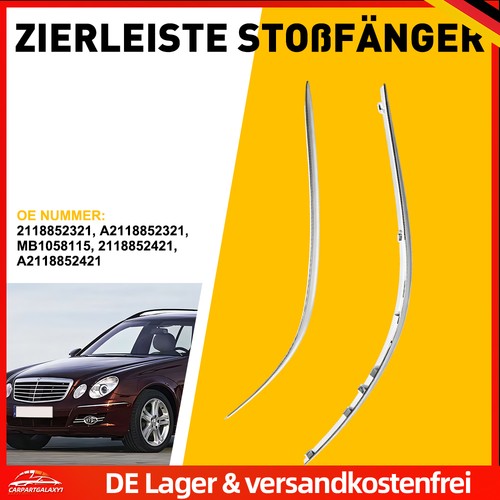 Zierleiste stoßstange chrom - stoßstange,