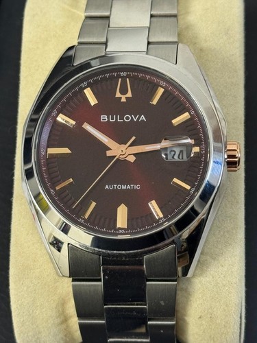 Bulova surveyor burgundy - surveyor,