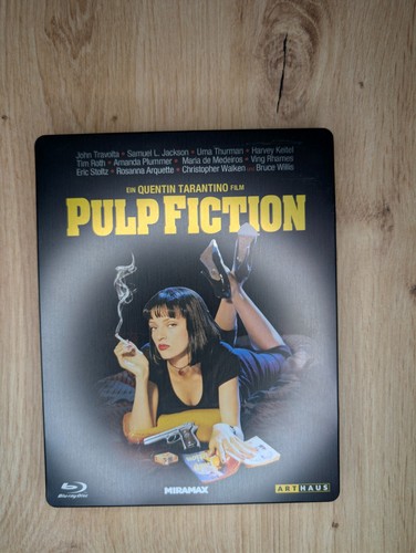 Pulp fiction blu ray steelbook - pulp, blu-ray