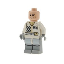1x Lego Minifigur Star Wars Hoth Rebel Trooper Uniform weiß grau 75098 sw0678