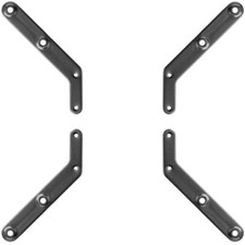 deleyCON VESA Adapter für Wandhalterungen von VESA 200x200 auf 300x300, 400x400