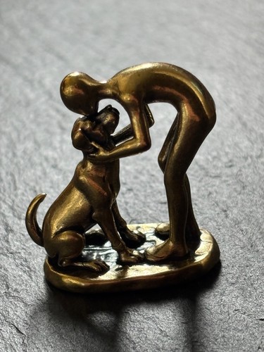 Hund mensch figur liebe - figur,
