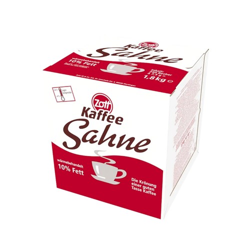 Zott kaffeesahne kondensmilch - kaffeesahne,