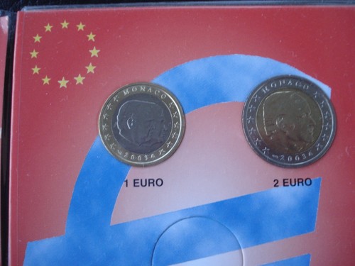 Monaco 2 euro kursmünzen - euro,