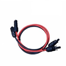 MC4 solar cable 2x1m - 4mm²