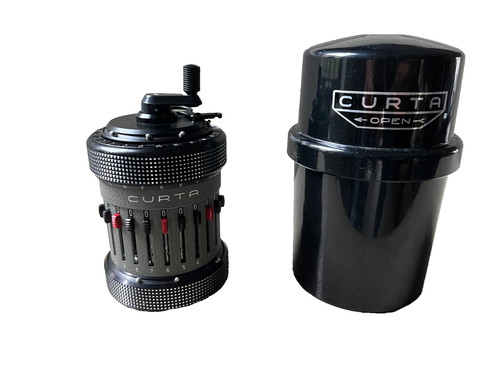 Curta rechenmaschine typ - rechenmaschine,