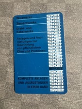 DDR Taschenkalender  1981 Sket