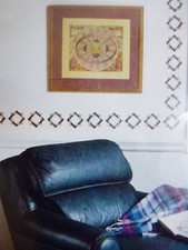 STENCIL EASE ✿ Dekor Madison Squares Wand Bordüren Schablonen Malen Painting NEU