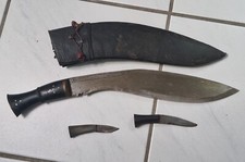 originales Kukri/ Khukuri aus Nepal + 2x Beimesser Kellerfund Vintage WW2 Gurkha