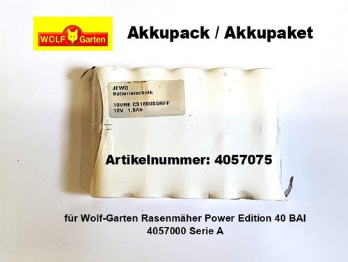 Wolf garten akkupaket - wolf-garten,