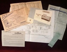 Grundig Bedienungsanleitung für Konzertschrank 8095 mit Schaltplan (1957)