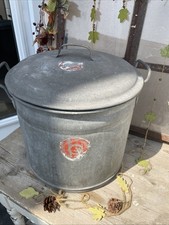 alte Zinktöpfe Einmachtopf 38 Liter  Pflanzkübel  Shabby Chic Gemarkt