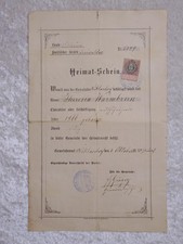 MrjBdy - Antiker Heimat-Schein Schlesien Niklasdorf Freiwaldau - Vintage 1880