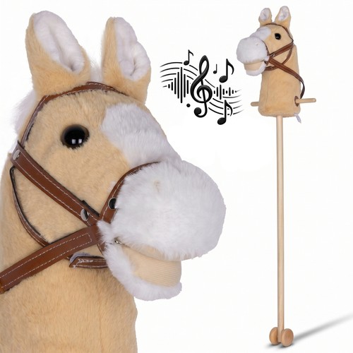 Plüsch steckenpferd mit - steckenpferd,